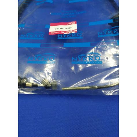 Toyota Innova Front Handbrake Cable Cm Shopee Malaysia