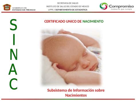 Ppt Subsistema De Información Sobre Nacimientos Certificado Unico De