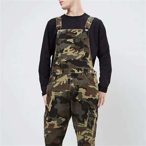 Camo Overalls For Men