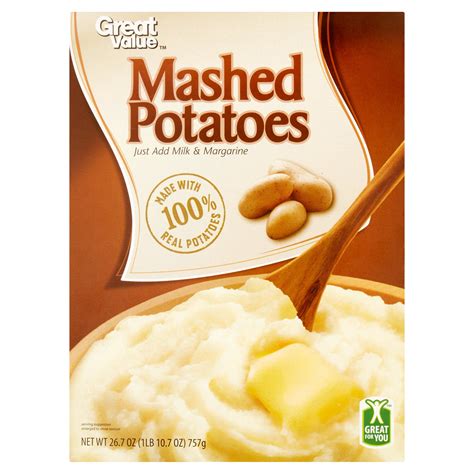 Instant Mashed Potatoes Directions