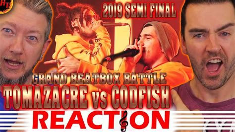 Tomazacre Vs Codfish Reaction Grand Beatbox Battle Semi Final