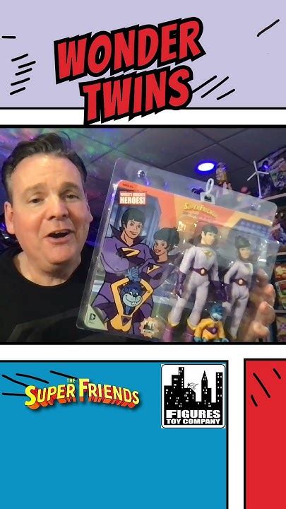 Wonder Twin Powers Activate The Super Friends Action Figs Shorts