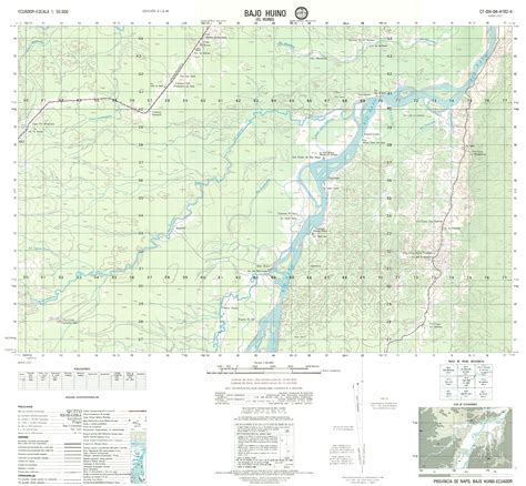 Ecuador Topographic Maps Perry Castañeda Map Collection Ut Library