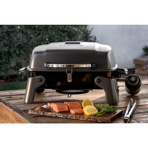 Nexgrill Burner Portable Propane Gas Table Top Grill In Black