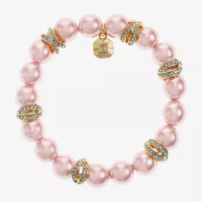 Monet Jewelry Simulated Pearl Stretch Bracelet JCPenney