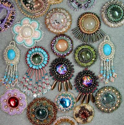 Intro To Bead Embroidery Components Tutorial Beaded Jewelry Diva