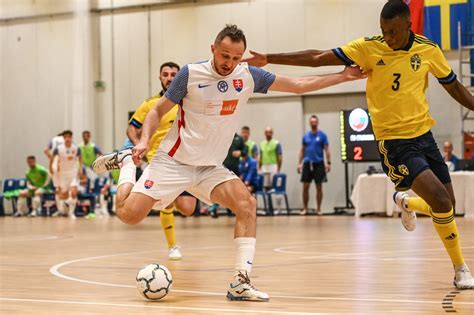 FUTSAL Slovensko Švédsko 2 3 Slovenský futbalový zväz