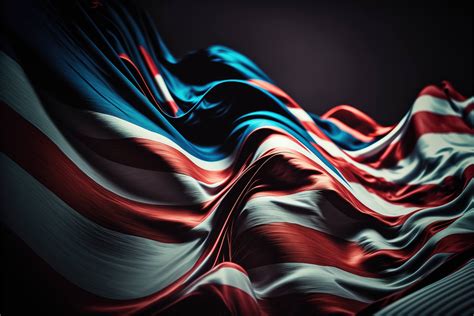 Wallpaper background with American flag