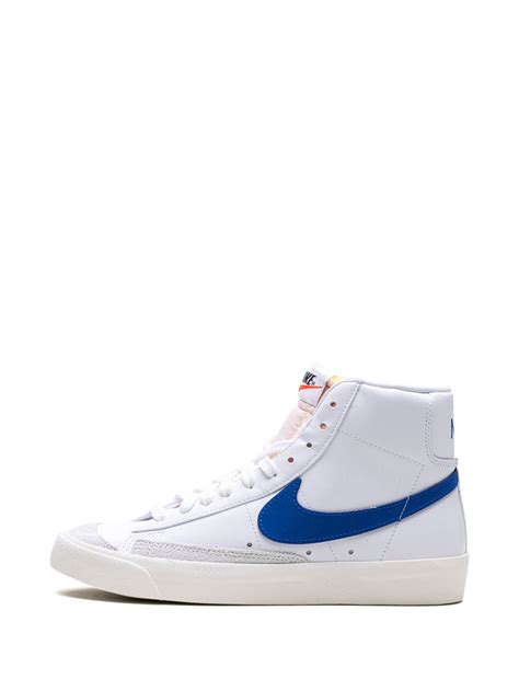 Nike Blazer Mid 77 White Game Royal Sneakers White FARFETCH UK