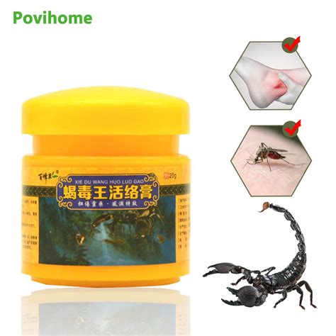 Pcs Scorpion Venom Analgesic Ointment Muscle Ache Arthritis Joint Pain