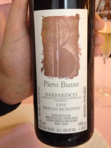 Piero Busso Bricco Mondino Barbaresco Vivino Australia