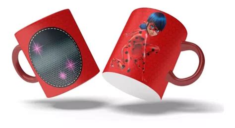 Plantillas Tazas Lady Bug Sublimaci N Mockup Cuotas Sin Inter S