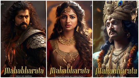 Kannada Actors As Mahabharata Characters: Jaw-Dropping AI Images Leave