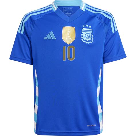 adidas youth argentina lionel messi  jersey  lucid blueblue