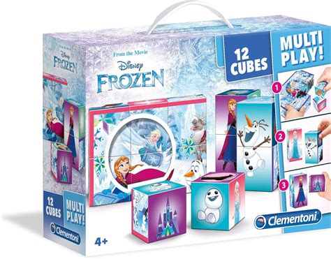 Clementoni Multiplay Frozen Disney Puzzle Cubi Pezzi