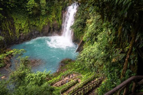 Rio Celeste Waterfall Hike The Bright Blue Waterfall In Costa Rica