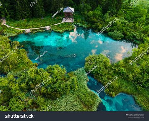 Zelenci Springs Slovenia Julian Alps Near Stock Photo 2053242029 ...