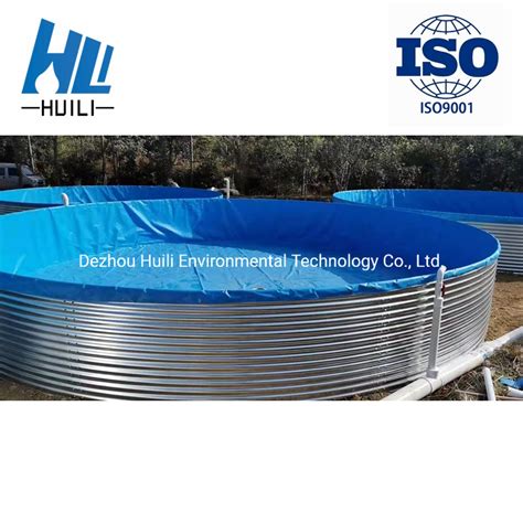 Bolted Galvanized Steel Water Storage Tanks 500 5000 1000 10000 Gallons