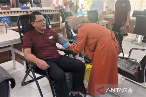 Donor Darah Dan Baksos Mewarnai Puncak Hpn Di Sleman Antara News