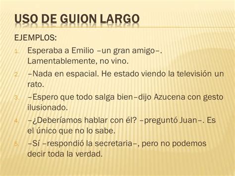 Cu Les Son Los Mejores Ejemplos De Guion Largo Que Debes Conocer