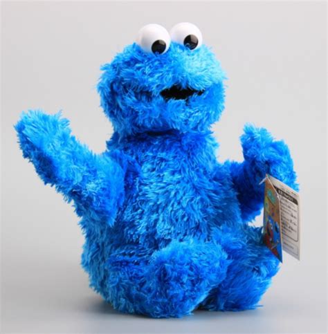 Sesamstra E Spielzeug Cookie Monster Kr Melmonster Pl Schfigur Sesame