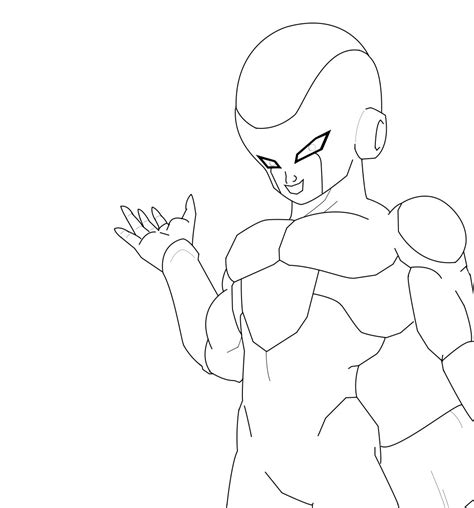 Frieza doing something by nemotrex on DeviantArt