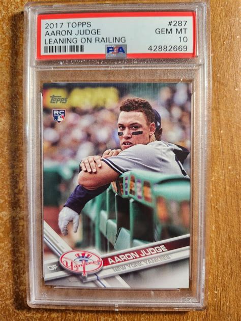 Aaron Judge Topps Sp Variation Leaning On Railing Price