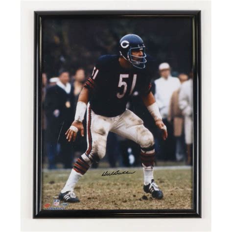 Dick Butkus Signed Bears Custom Framed Photo Steiner Pristine Auction