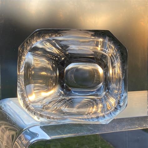 Orrefors Palmqvist 1949 Nude Woman Swedish Lead Crystal Vase Copper Wheel Engraved