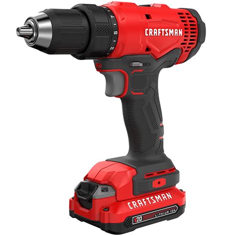 Craftsman V In Cordless Drill Kit Rpm Keyless Chuck