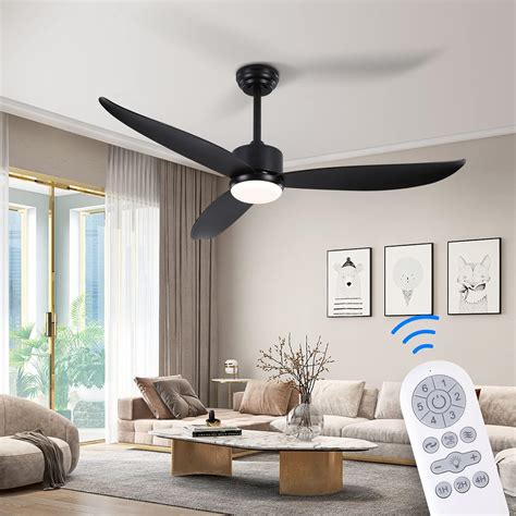 Buy Ceiling Fans with Lights,52'' Ceiling Fans with Remote Control, 6 ...