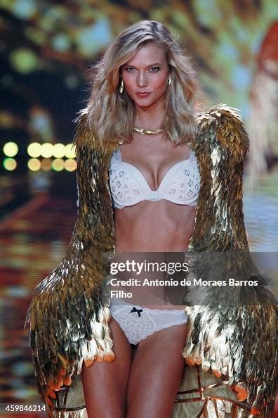 Karlie Kloss walks the runway at the annual Victoria's Secret fashion