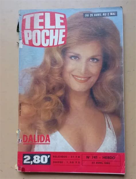 Revue T L Poche N Dalida Complet Pas De Page Manquante Eur