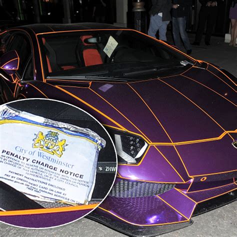 Purple Lamborghini Aventador Glow In The Dark