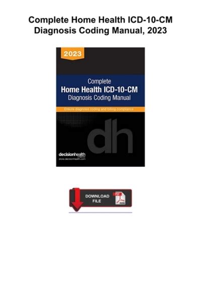 Download⚡️ Complete Home Health Icd 10 Cm Diagnosis Coding Manual 2023