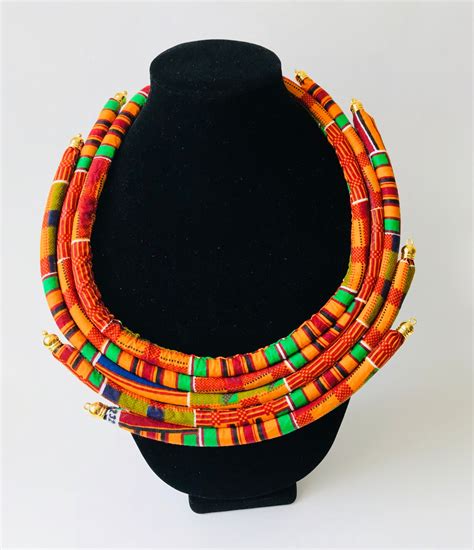 African Neckpiece African Neck Rope Tribal Fashion African Etsy