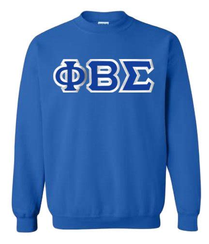 Phi Beta Sigma Custom Twill Crewneck Sweatshirt Sale 3500 Greek Gear®