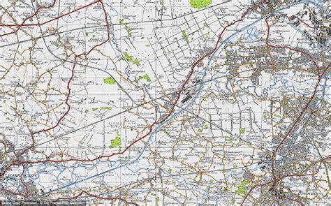 Historic Ordnance Survey Map of Cadishead, 1947