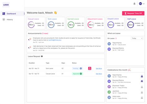 Attendance Leave Management System