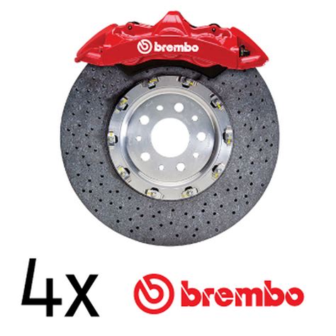 Kit stickers étrier frein Brembo logo