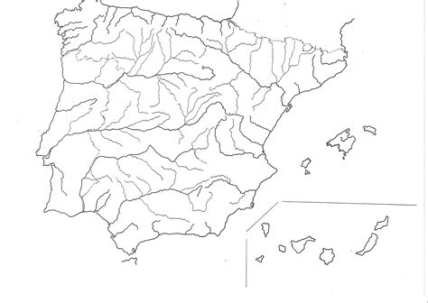 Mapa De España Fisico 6