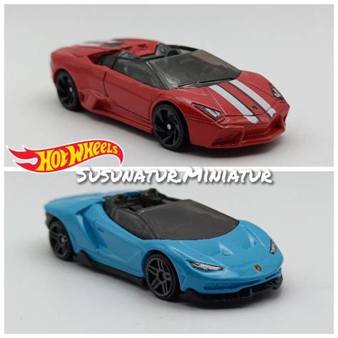 Hot Wheels Lamborghini Reventon Roadster Red Edition 16 Lamborghini Centenario Roadster