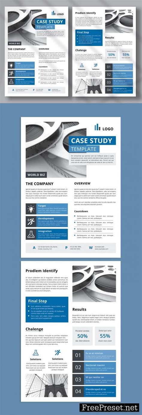 Adobe Stock Case Study Layout