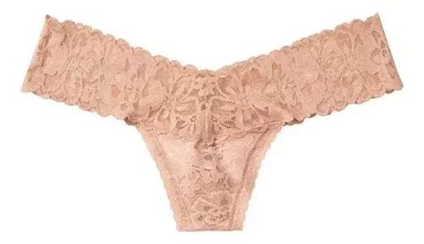 Calcinha Victoria S Secret Fio Dental Lace Up Thong Panty Frete Gr Tis