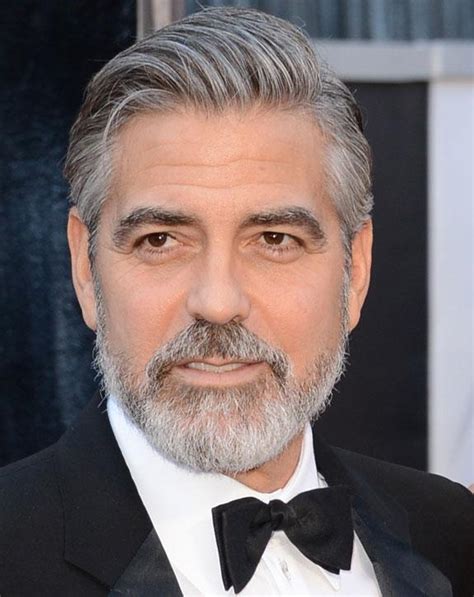 George Clooney Beard Styles