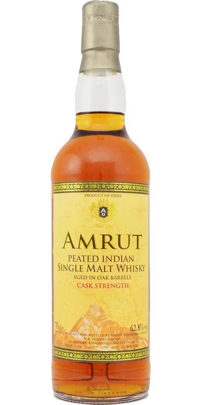 Amrut Peated Indian Ratings And Reviews Whiskybase