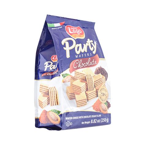 GASTONE LAGO Party Wafers Chocolate Cream Filling 250g Tak Shing Hong