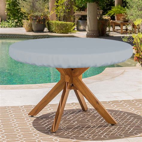 Quinlirra Promotion Round Patio Table Covers Waterproof Heavy Duty