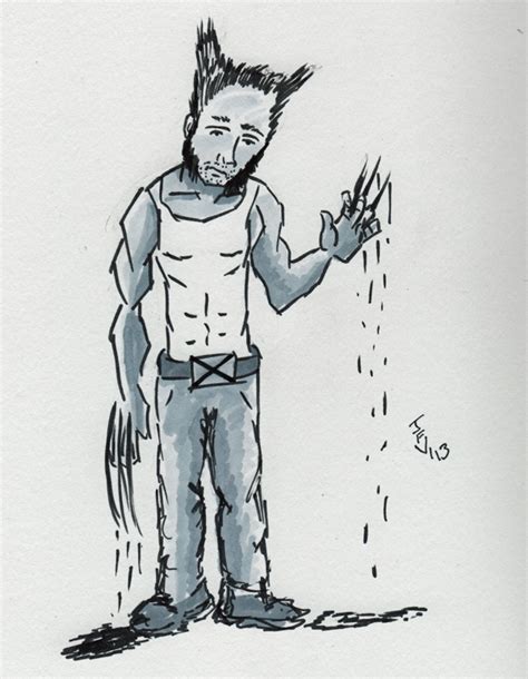 Sad Wolverine by Fitzufilms on DeviantArt