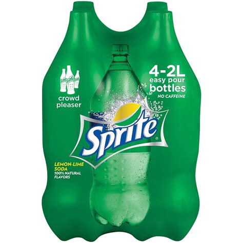 Sprite Lemon Lime Soda 2l Bottles 4 Ct Grocery